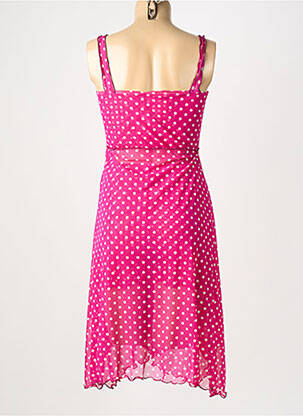 Nuisette/combinette légère et transparente rose REGLISSE femme