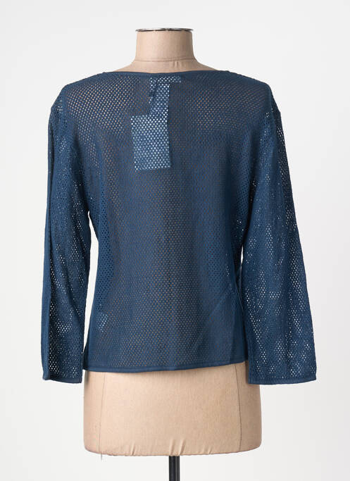 Gilet manches longues manches 3/4 bleu AURA BY FIGURE LIBRE femme