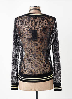 Top stretch manches longues noir VOODOO femme