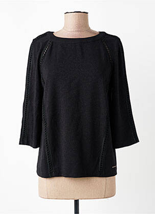 Top stretch manches 3/4 noir VOODOO femme