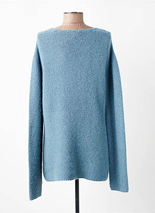 Pull col v manches longues bleu VOODOO femme