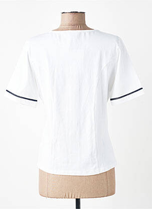 T-shirt stretch manches courtes bleu AURA BY FIGURE LIBRE femme