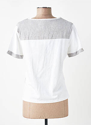 T-shirt stretch manches courtes gris AURA BY FIGURE LIBRE femme