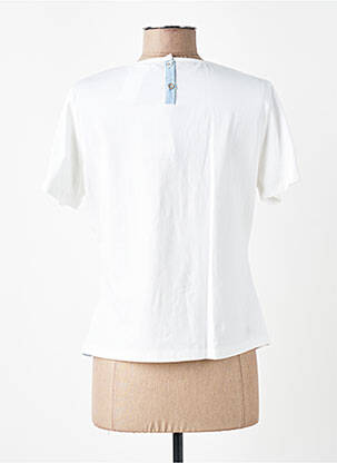 T-shirt stretch manches courtes bleu AURA BY FIGURE LIBRE femme