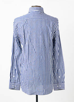 Chemise manches longues poches bleu BANDE ORIGINALE homme