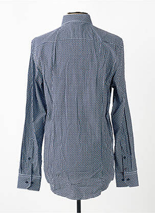 Chemise manches longues coupe cintrée bleu VENTI homme