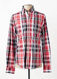 Chemise manches longues poches orange KITARO homme