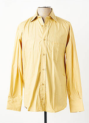 Chemise manches longues coupe cintrée jaune JUMFIL homme