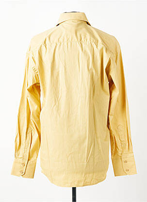 Chemise manches longues coupe cintrée jaune JUMFIL homme