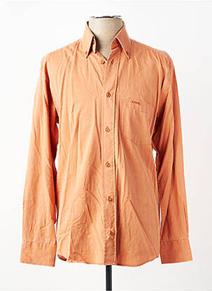 Chemise manches longues coupe cintrée orange JUMFIL homme