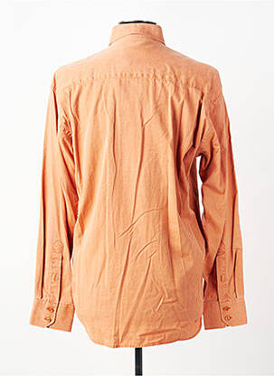 Chemise manches longues coupe cintrée orange JUMFIL homme