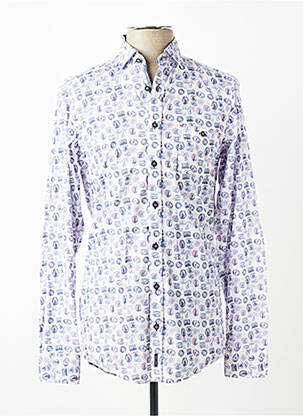 Chemise manches longues imprimé fantaisie gris CASAMODA homme