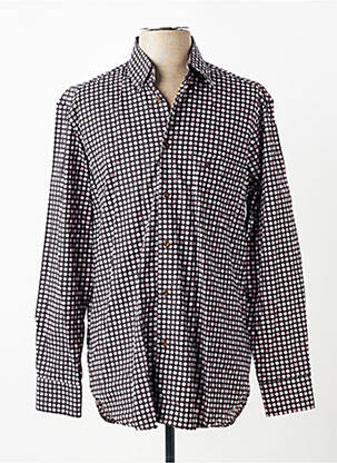 Chemise manches longues poches marron BANDE ORIGINALE homme