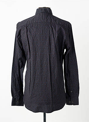 Chemise manches longues imprimé fantaisie marron J.T ASCOTT homme