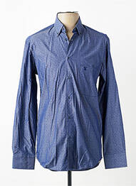 Chemise manches longues poches bleu BANDE ORIGINALE homme