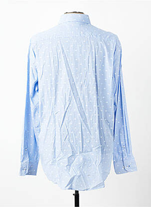 Chemise manches longues coupe cintrée bleu VENTI homme