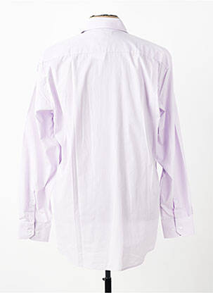Chemise manches longues poches violet JUMFIL homme