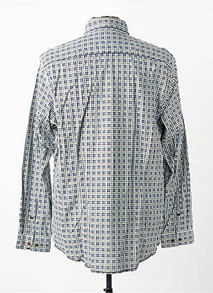 Chemise manches longues coupe cintrée vert VENTI homme