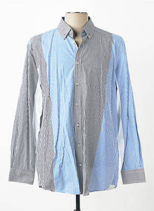 Chemise manches longues coupe cintrée gris JUMFIL homme