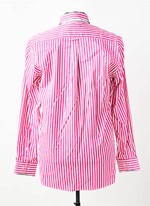 Chemise manches longues coupe cintrée rose JUMFIL homme