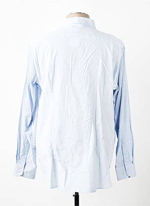 Chemise manches longues imprimé fantaisie bleu BANDE ORIGINALE homme