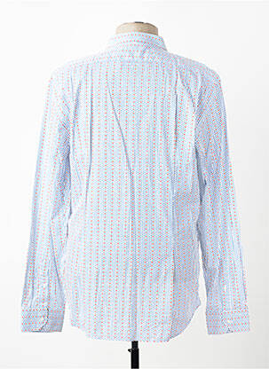 Chemise manches longues coupe cintrée bleu CH. K. WILLIAMS homme