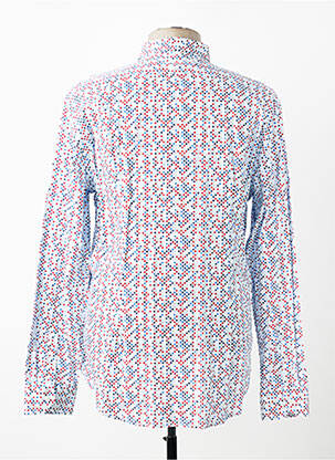 Chemise manches longues coupe cintrée bleu CH. K. WILLIAMS homme