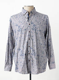 Chemise manches longues imprimé fantaisie gris VENTI homme