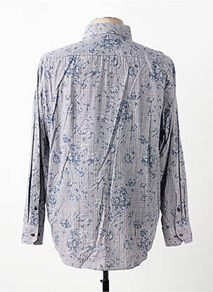 Chemise manches longues imprimé fantaisie gris VENTI homme