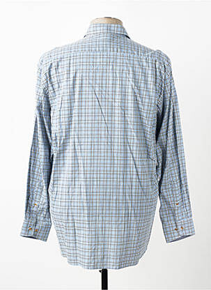 Chemise manches longues poches bleu BANDE ORIGINALE homme