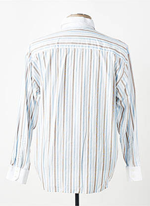 Chemise manches longues coupe cintrée bleu JUMFIL homme