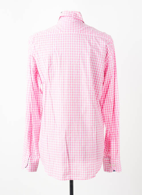 Chemise manches longues coupe cintrée rose CH. K. WILLIAMS homme