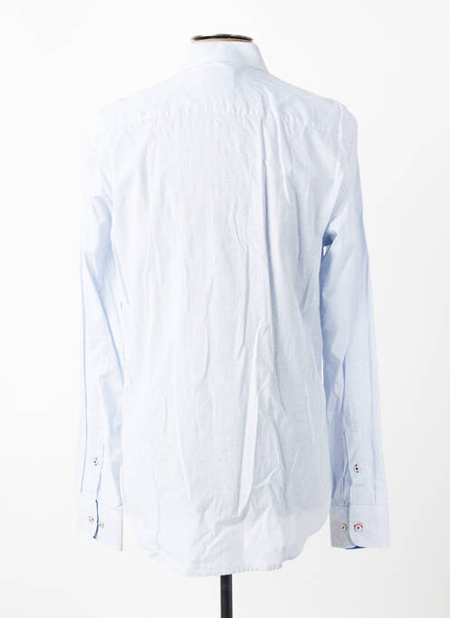 Chemise manches longues imprimé fantaisie bleu REDMOND homme