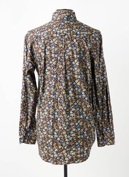 Chemise manches longues coupe cintrée marron BANDE ORIGINALE homme