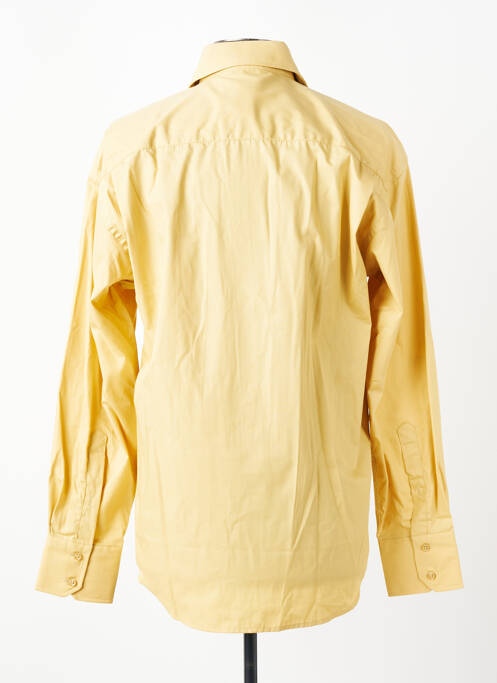 Chemise manches longues coupe cintrée jaune JUMFIL homme