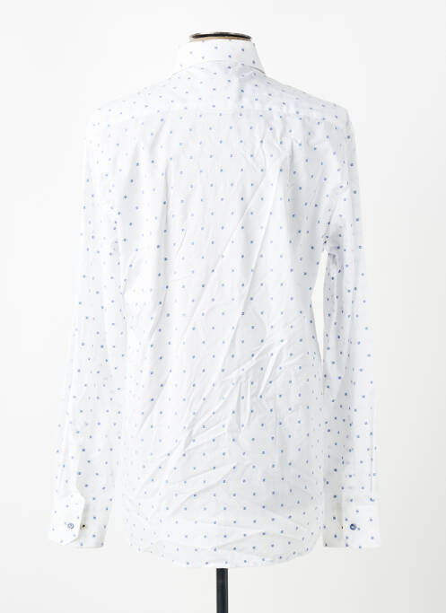 Chemise manches longues coupe cintrée blanc ETERNA homme