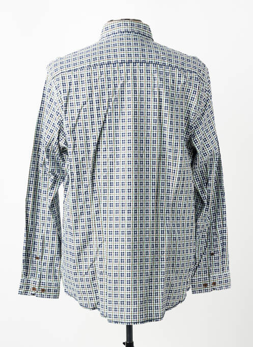 Chemise manches longues coupe cintrée vert VENTI homme