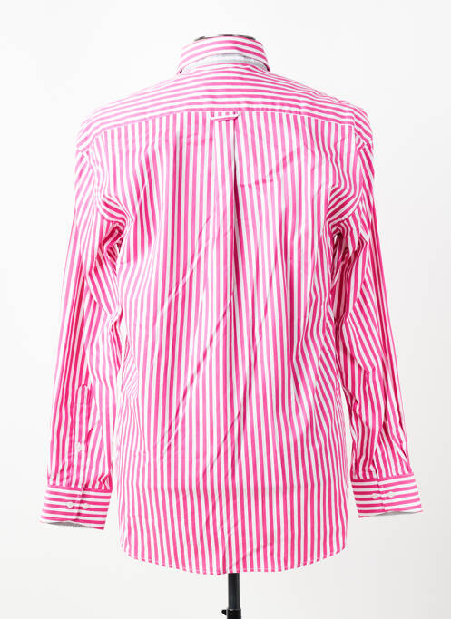 Chemise manches longues coupe cintrée rose JUMFIL homme