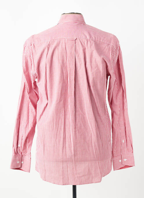 Chemise manches longues imprimé rayures rouge JUMFIL homme