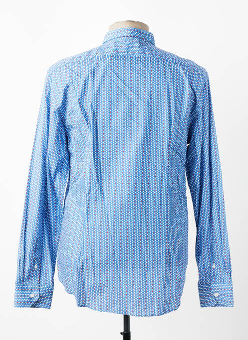 Chemise manches longues coupe cintrée bleu CH. K. WILLIAMS homme