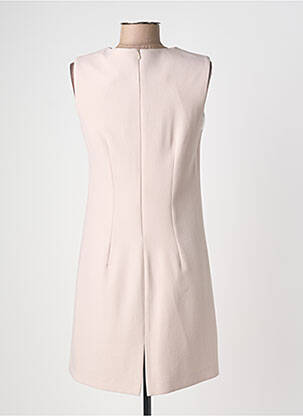 Robe courte sans manche sans manche beige JUMFIL femme