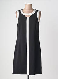 Robe mi-longue sans manche sans manche noir JUMFIL femme