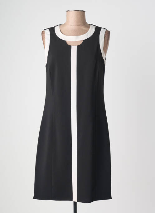 Robe courte sans manche sans manche noir JUMFIL femme