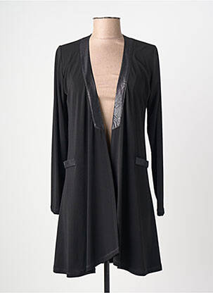 Veste casual coupe cintrée noir JUMFIL femme