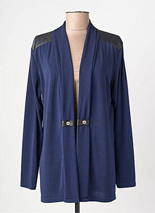 Veste casual manches longues bleu JUMFIL femme