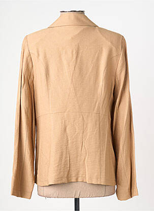 Gilet manches longues fermeture boutonnée sur le devant beige MERI & ESCA femme
