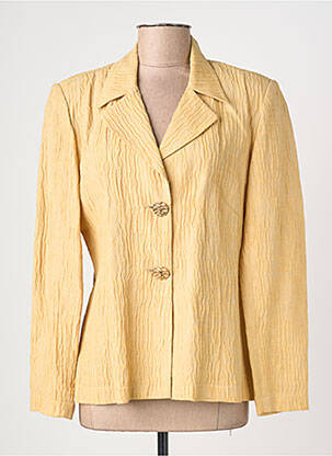 Blazer coupe cintrée jaune JUMFIL femme