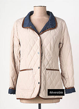 Doudoune manches longues sans capuche beige JUMFIL femme