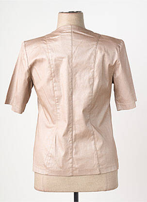 Veste casual col rond beige JUMFIL femme