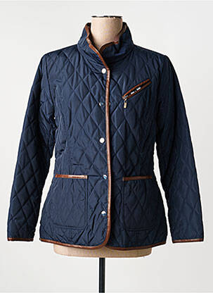 Veste casual poches bleu JUMFIL femme